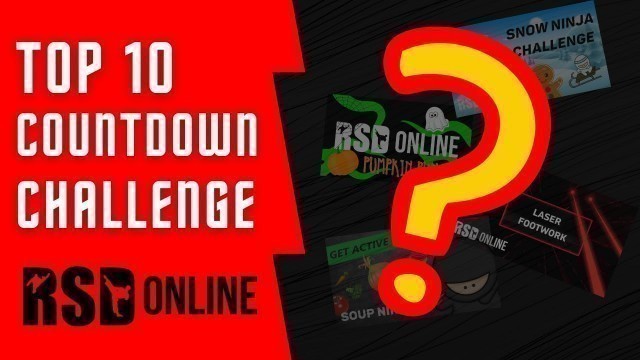'Top Ten Countdown 2020 - RSD Online Virtual Fitness Workout (Get Active Games)'