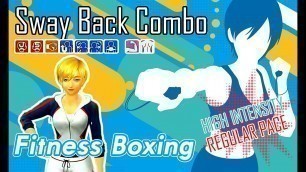 'Sway Back Combo - Fitness Boxing | Nintendo Switch | English Lin Gameplay | Intensity High - Regular'