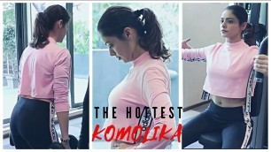 'Komolika | hot workout | video. Aamna sharif as komolika | in a | fitness video | new komolika.'
