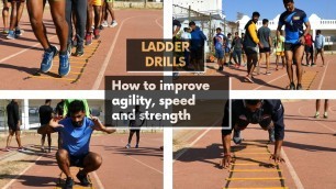 'How to improve agility, speed and strength | Ladder Drills | Kabaddi Workouts fitness series'