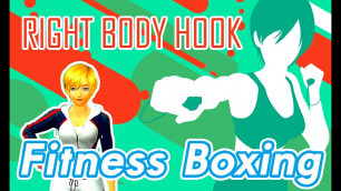 'Right Body Hook - Basic Training Tutorial: Fitness Boxing | Nintendo Switch | Lin English Gameplay'