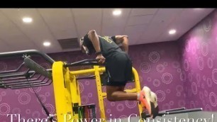 'Cross Training Planet Fitness Workout For Runners | Bar Muscle-Ups & Dips #Shorts'
