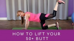 'Butt lifting workout - Fitness for Women Over 50'