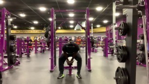'Robin Achoe Jr Planet Fitness Set 2 Bench Press 135 Pounds 10 Reps'