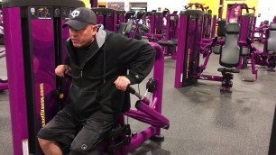 'Planet Fitness Triceps Press Machine- How to use the triceps press machine'