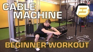 'Fitness and Exercise Tips For Men And Women Over 50 - Cable Machine Workout Routine for Beginners'