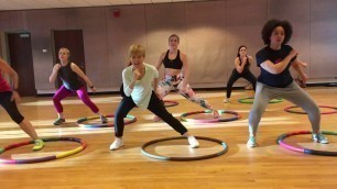 '“BUSCANDO” GTA  and JENN MOREL - Dance Fitness Workout with Weighted Hula Hoops Valeo Club'