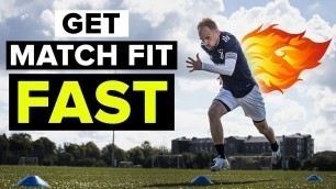 '5 drills to get in GREAT football shape'