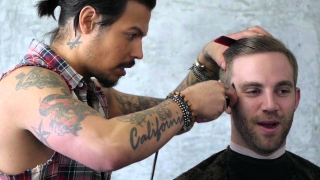 'The Justin Timberlake Haircut Featuring Fitness Model Mark Sauer'