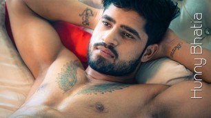 'Hunny Bhatia - Hot Muscular Fitness Desi Hunk Male Model and Actor'