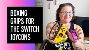'Nintendo Switch JoyCon Grips for Fitness Boxing 2 Rhythm and Exercise'