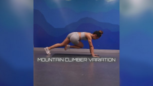 'Mountain Climbers Variation | Fitness Workout'