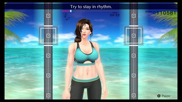 'Fitness Boxing 2 Day 2 on Nintendo Switch Fun Boxing Workout game 40 min workout. #workout'