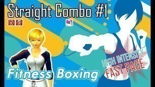 'Straight Combo #1 - Fitness Boxing | Nintendo Switch | English Lin Gameplay | Intensity High-Fast'