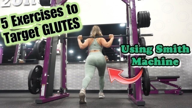 'Smith Machine GLUTE Workout at Planet Fitness | BEGINNER FRIENDLY'