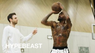 'JR Smith Shooting Drills & Workout with NBA Trainer Chris Brickley'