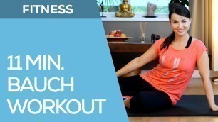 'Bauch Fitness Workout in nur 11 min. - für Anfänger - Fit mit Anna - HD'
