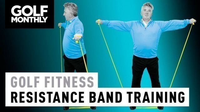 'Golf Fitness Drills - Resistance Band Training'