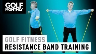'Golf Fitness Drills - Resistance Band Training'