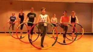 '\"ADDICTIVE\" - Dance Fitness Workout Weighted Hula Hoops Valeo Club'