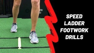 'Strength and Conditioning for Volleyball: Speed Ladder Footwork Drills'