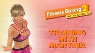 'Training With Martina! Fitness Boxing 2: Rhythm & Exercise (Gameplay)'