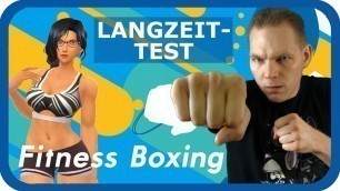 'Immer noch im Kampf gegen das Weihnachtsfett | Fitness Boxing Review | Langzeittest'