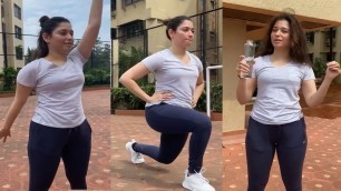 'Tamanna Bhatia Fitness Workout Latest Video'
