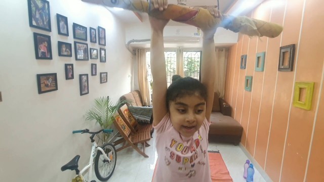 '10 Easy Exercises for Kids To do at home | kids fitness/ Workout | Ekom Kavya'