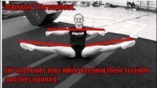 'Cheerleading Conditioning Drills for a better Toe Touch Jump'