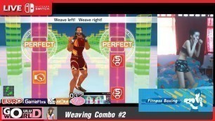 'Fitness Boxing | Weaving combo #2 | Nintendo Switch'