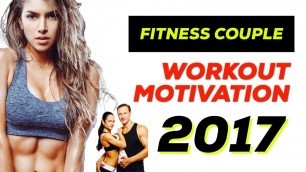 'FitClub 016 Fitness Couple Workout Motivation 2017 | Relationship Goals | Hot Fitness Couple Workout'