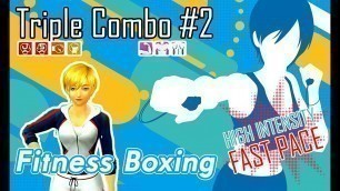 'Triple Combo #2  - Fitness Boxing | Nintendo Switch | English Lin Gameplay | Intensity High-Fast'