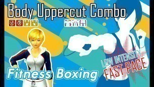 'Body Uppercut Combo - Fitness Boxing | Nintendo Switch | English Lin Gameplay | Intensity Low - Fast'