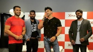 'Sahil Khan at opening of XNA Fitness with Anchor Anupam Anand'