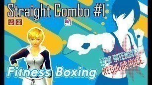 'Straight Combo #1 - Fitness Boxing | Nintendo Switch | English Lin Gameplay | Intensity Low - Reg'