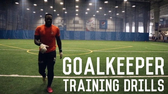 'Individual Training Drills With A Pro Goalkeeper | Finishing and Goalkeeping Drills'