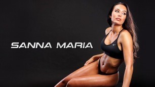 'Sanna Maria HOT fitness model workout Training | Female Fitness Motivation | Physique fevers.'