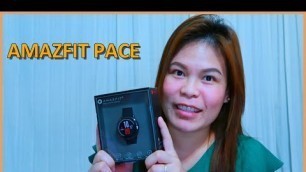'UNBOXING AMAZFIT PACE ( Fitness Smartwatch ) + A BIT OF OVERVIEW'