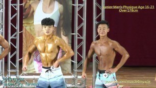 '健美 20190324 Physique & Fitness Model in Taipei , Taiwan - Junior men  Age 16 to 23  over 178cm'