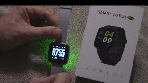 'FITVII Health & Fitness Smart Watch with blood pressure'