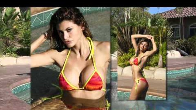 'Swimsuit,bikini fitness, model Claudia Gestro,producing online video portfolio with Rob Sims media'