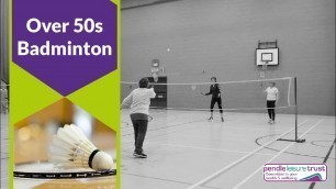 'Over 50s Badminton │Fitness Classes'