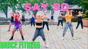 '“SAY SO” Doja Cat - Dance Fitness Workout with Weights Valeo Club'