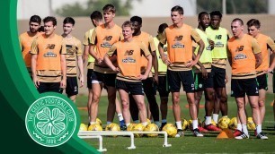 'Celtic FC - #BHOYSINDUBAI☀️️: Fitness Exercises, Passing Drills, Shooting Practice & More!'