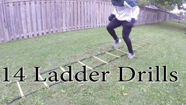 'Foot Speed Workout: SKLZ Ladder Drills'