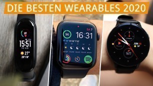 'Die besten Wearables 2020: Unsere Fitness Tracker & Smartwatch Testsieger!'