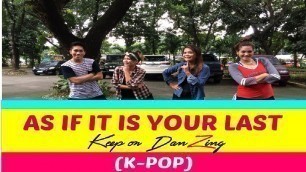 'AS IF IT\'S YOUR LAST |BLACK PINK | K-POP|DANCE FITNESS |KEEP ON DANZING'