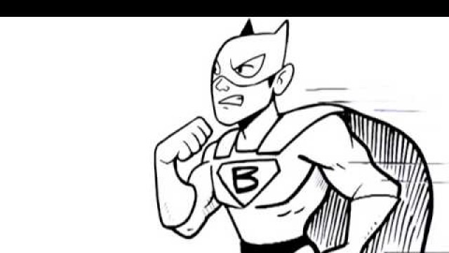 'Whiteboard Animation Superhero Fitness'