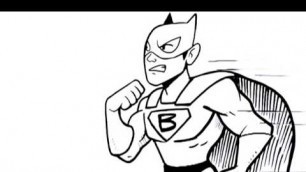 'Whiteboard Animation Superhero Fitness'